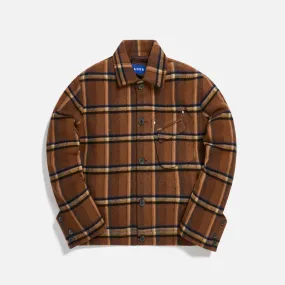 Ader Error Basic Regular Fit Coat - Brown