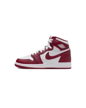 Air Jordan 1 Retro High Og (GS) - White / Team Red