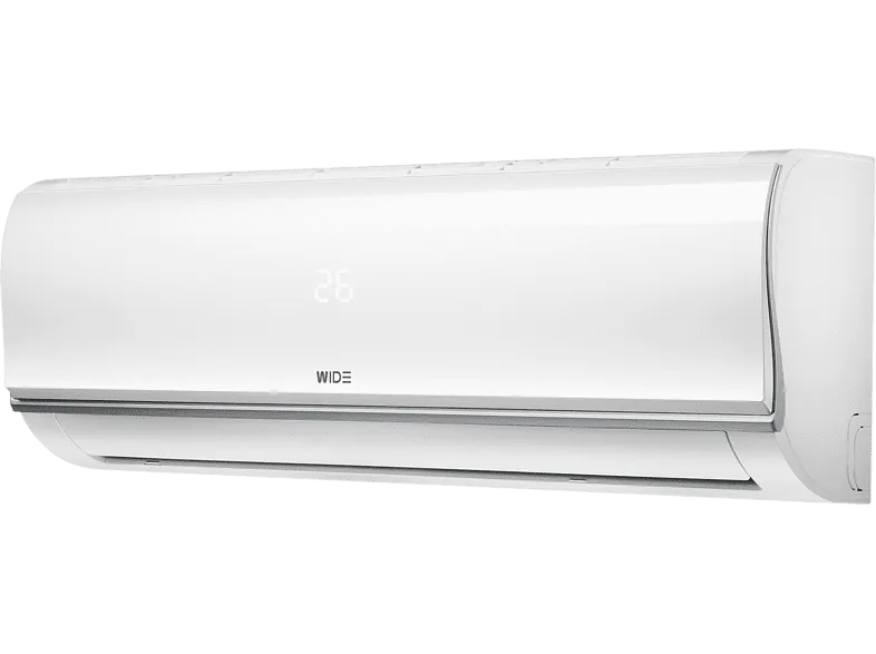 Aire acondicionado - Wide WDS18IUL3ECO-R32, Split 1x1, 4500 fg/h, 5560 W, Bomba de calor inverter, R32, Blanco