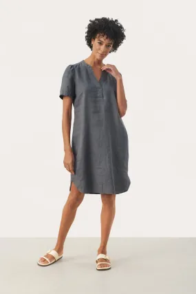 AMINASE LINEN DRESS (TURBULENCE) - PART TWO