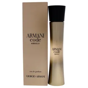 Armani Code Absolu by Giorgio Armani for Women -  EDP Spray