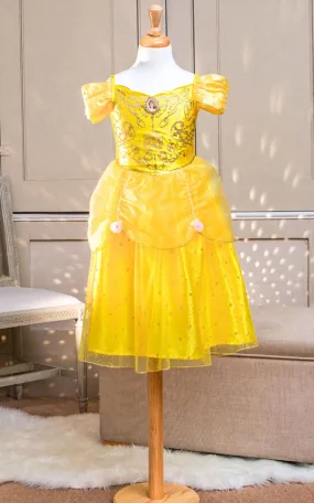 Beauty and The Beast Belle Girls Costume