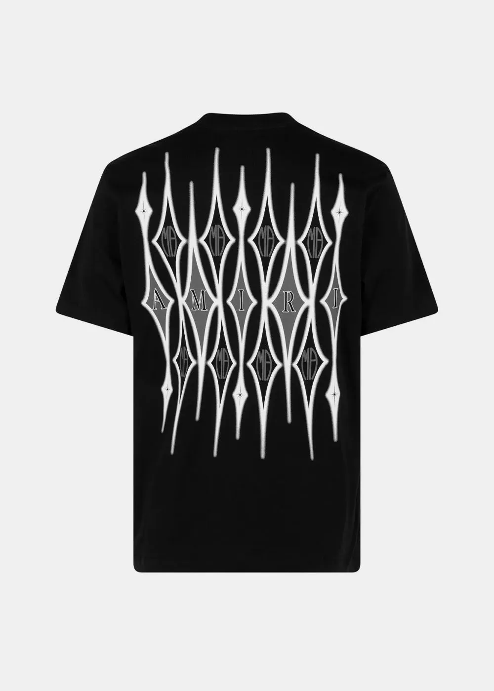 Black Argyle T-Shirt