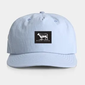 Black Sheep Nylon "Surf Cap" Snapback Hat Powder Blue