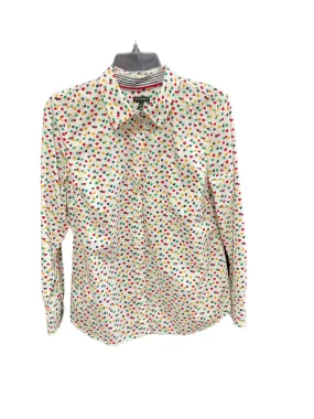 Blouse Long Sleeve By Talbots In Multi-colored, Size: M