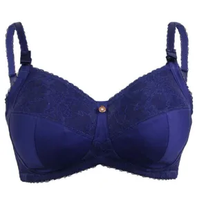 Cake Tea Wireless Nursing Bra Navy