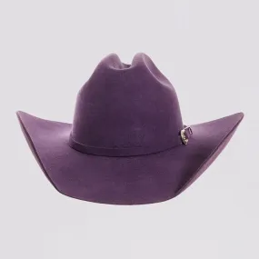 Cattleman | Womens Purple Felt Western Cowgirl Hat - Bourbon Cowgirl