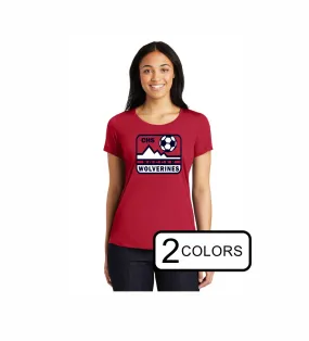 Chap Soccer Sport-Tek Ladies Wicking Tee - 4 designs