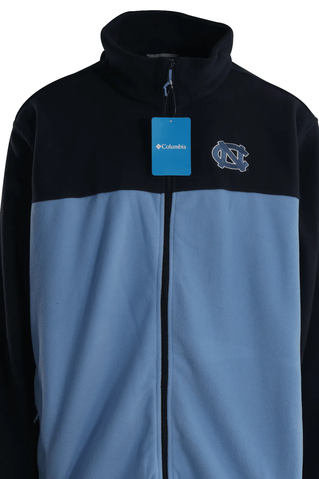 Columbia Men's Fleece Jacket CLG Flanker III North Carolina Tar Heels L/S (477)