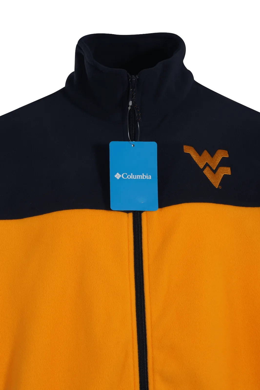 Columbia Men's Fleece Jacket CLG Flanker III West Virginia Mountaineers (474)