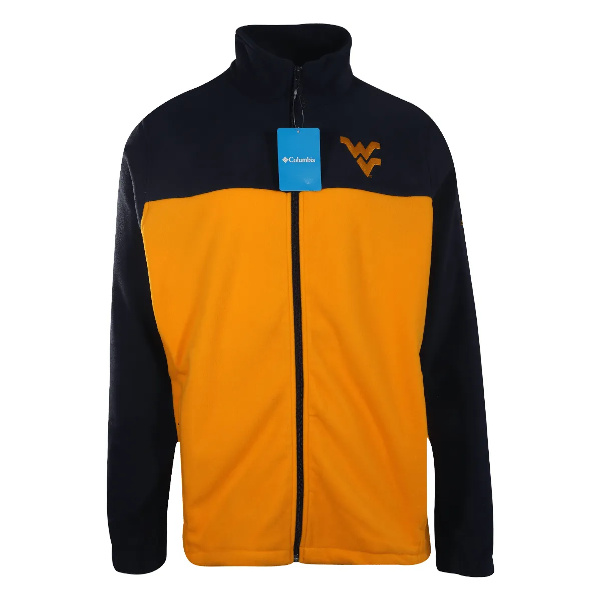 Columbia Men's Fleece Jacket CLG Flanker III West Virginia Mountaineers (474)