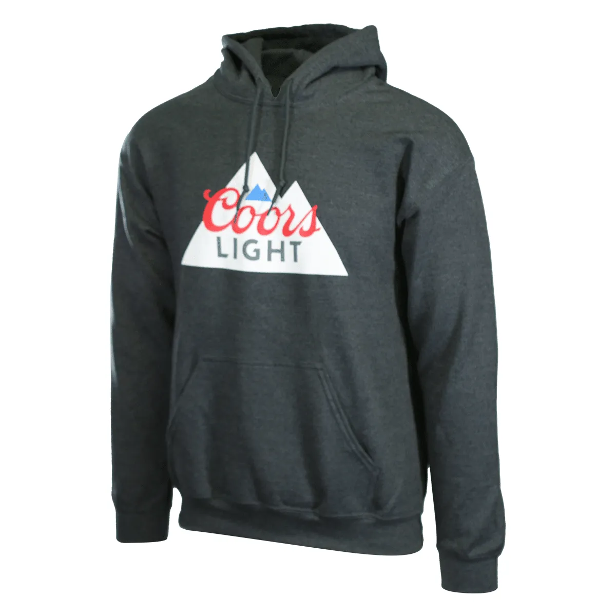 Coors Light Men's Dark Grey Hoodie Laced Pullover (S01)