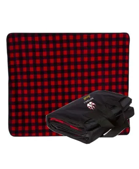 CV Softball Buffalo Plaid Picnic Blanket