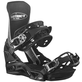 DISTRICT PRO TEAM SNOWBOARD BINDING MEN'S