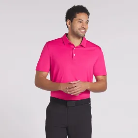 Gamer Golf Polo | Garnet Rose