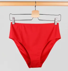 High rise bikini brief [Venetian Red]