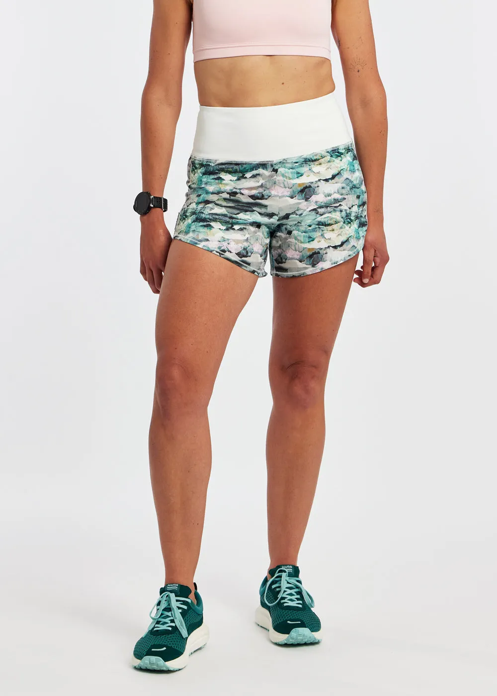 High Rise Roga Shorts