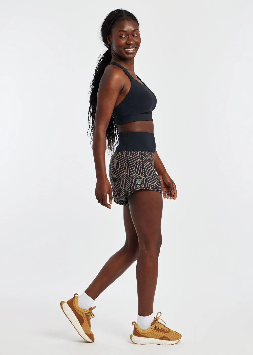 High Rise Roga Shorts