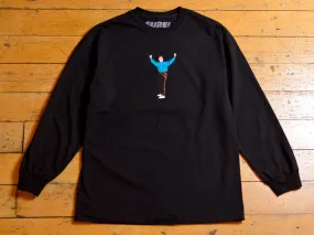 Jerome Standee Long Sleeve T-Shirt - Black