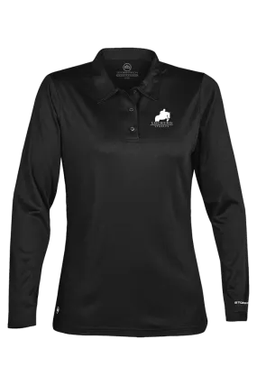 Lochend Stables Long Sleeve Polo.