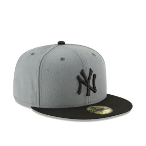 MLB Basic 59Fifty New York Yankees 'Grey Black'