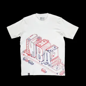 NBA Philippines Building Tee - White