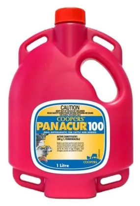 Panacur 100 for Horses & Cattle