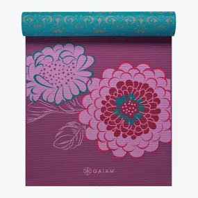 Reversible Kiku Yoga Mat (6mm)