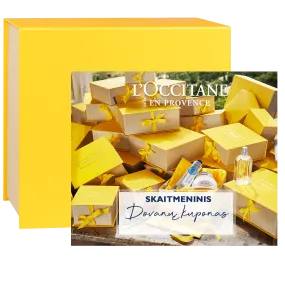 Skaitmenin L'Occitane dovan kortel 50 