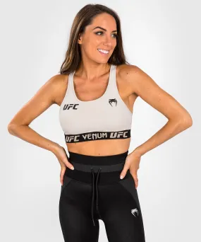 UFC Venum Authentic Fight Week 2.0 Women's Sports Bra - Sand/Black