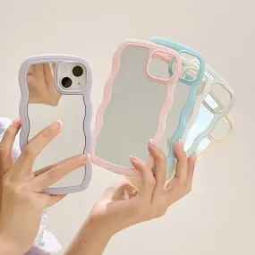 Wawy Style Mirror Finish Silicon Case for iPhone